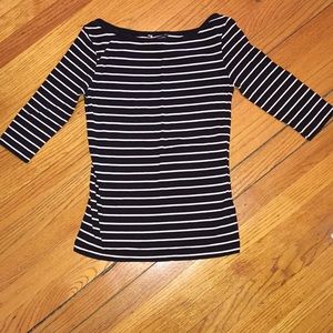 French Connection 3/4 Sleeve Top